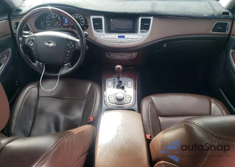 2011 Hyundai Genesis 4.6L z USA, uszkodzony, nr VIN KMHGC4DF7BU132983